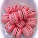 Fig macarons
